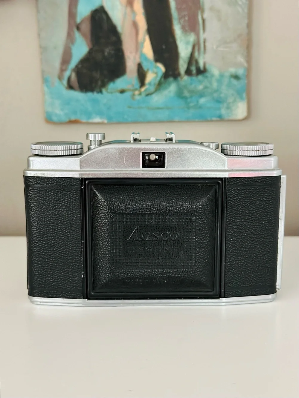 Vintage Ansco Regent 35mm film folding camera